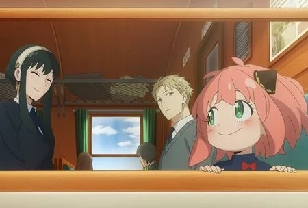 Превью аниме Семья шпиона с 2025 года